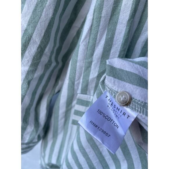 THE SHIRT ROCHELLE BEHRENS Women's tunic Shirt Button Cotton Casual Size L - Picture 5 of 11